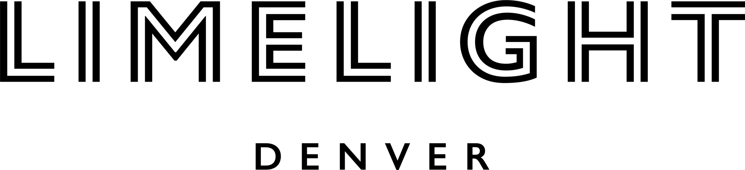 Limelight Denver Logo in black