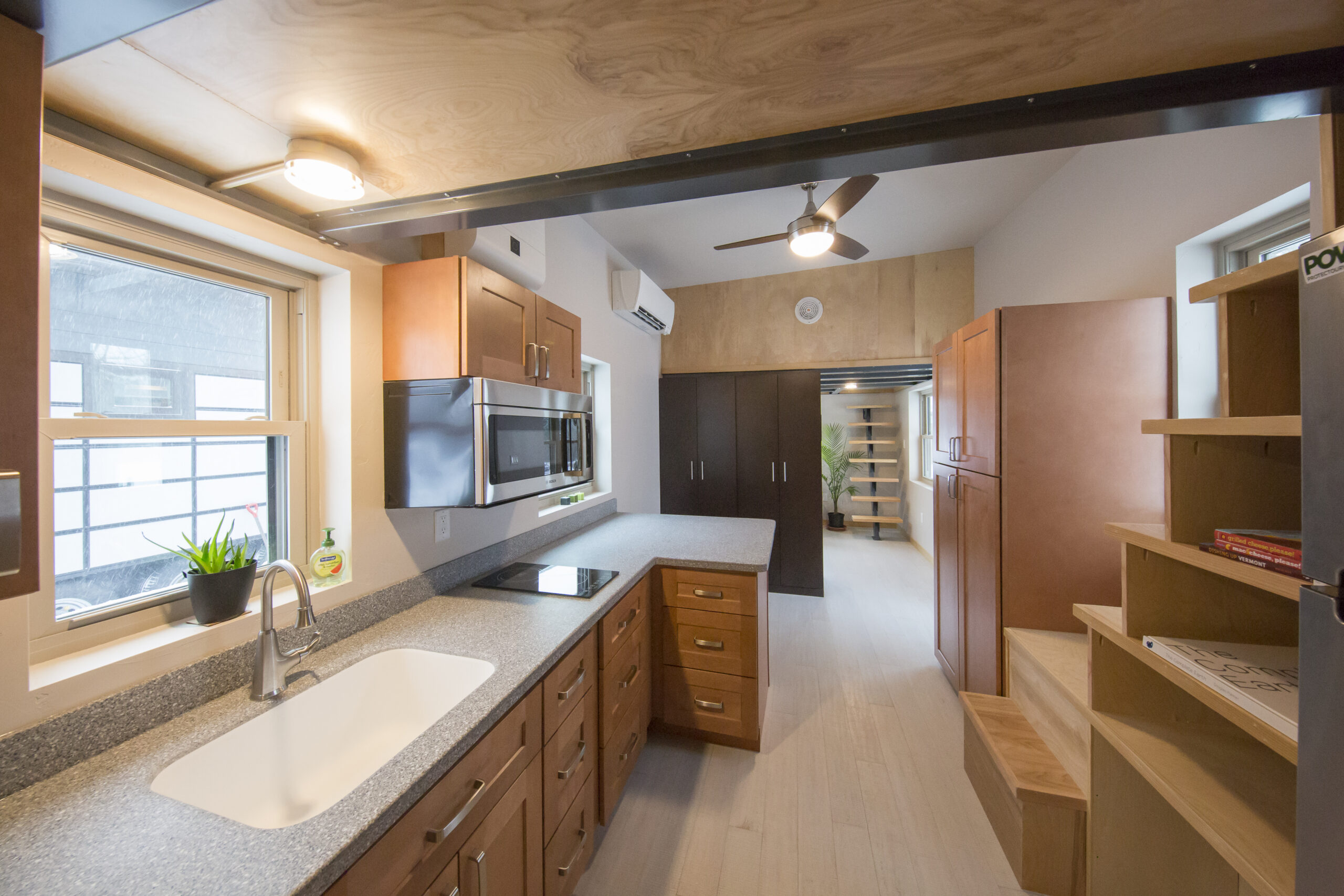 Interior of a house in employee housing program in Aspen Snowmass