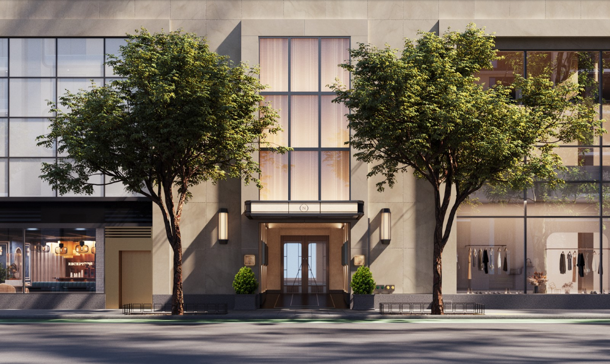 Exterior of Nell New York